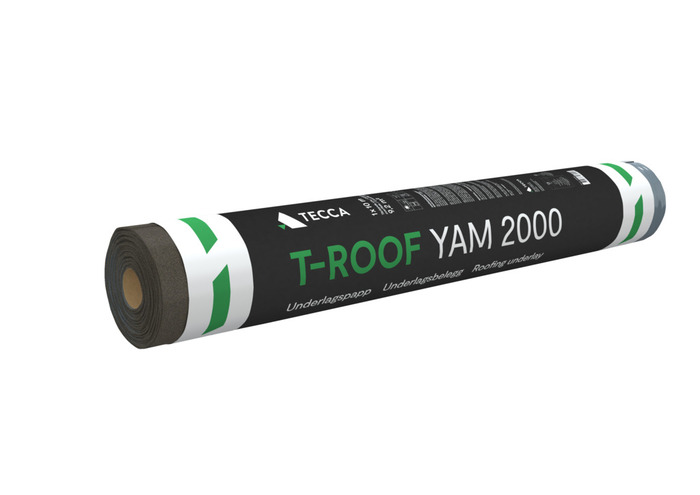 Underlagspapp T-Roof YAM 2000 1 x 10 meter - Tecca